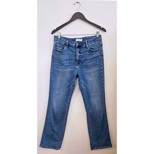 Lovervet by Vervet Paramount High Rise Slim Bootcut Jeans Size 32/15 Stretch